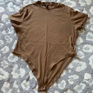 SHEIN Rib Knit Bodysuit